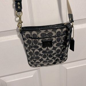 Coach denim crossbody bag 41755